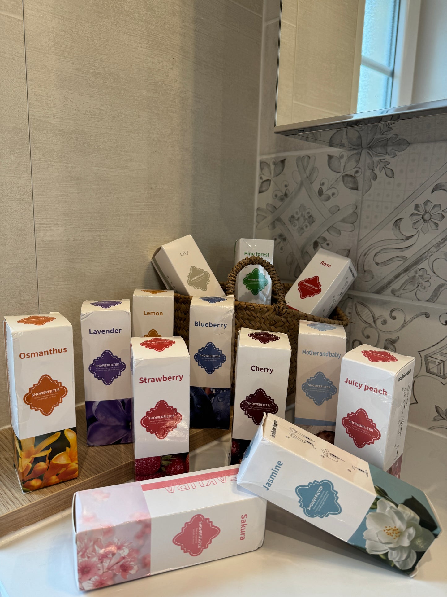 Filtre de Douche Vitamine C – Parfum au choix